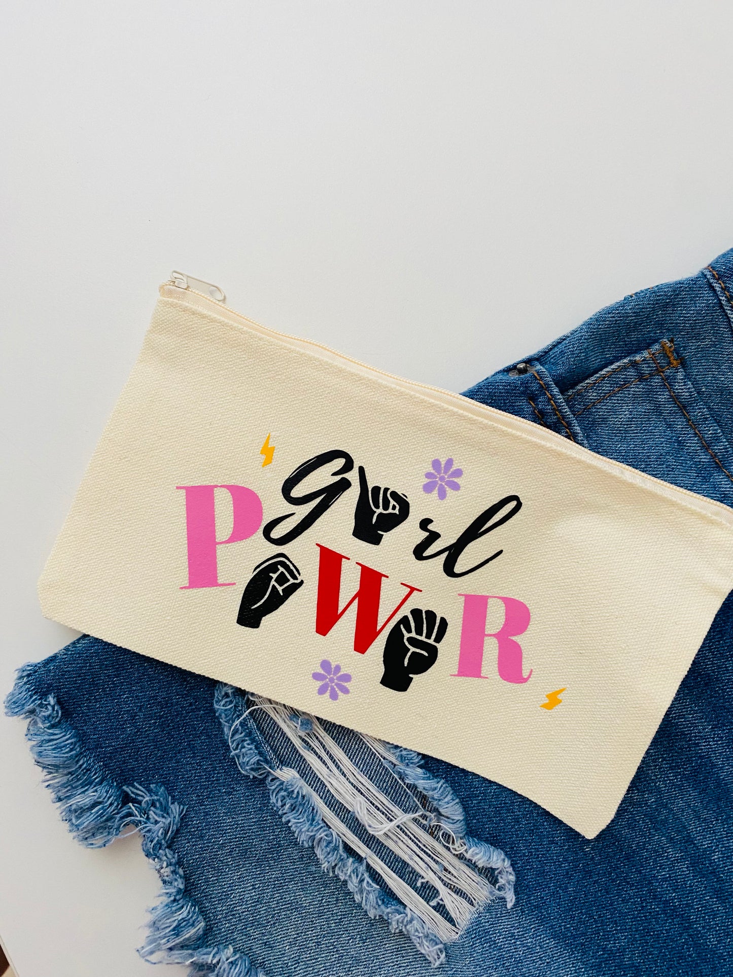 Girl Power Makeup Bag