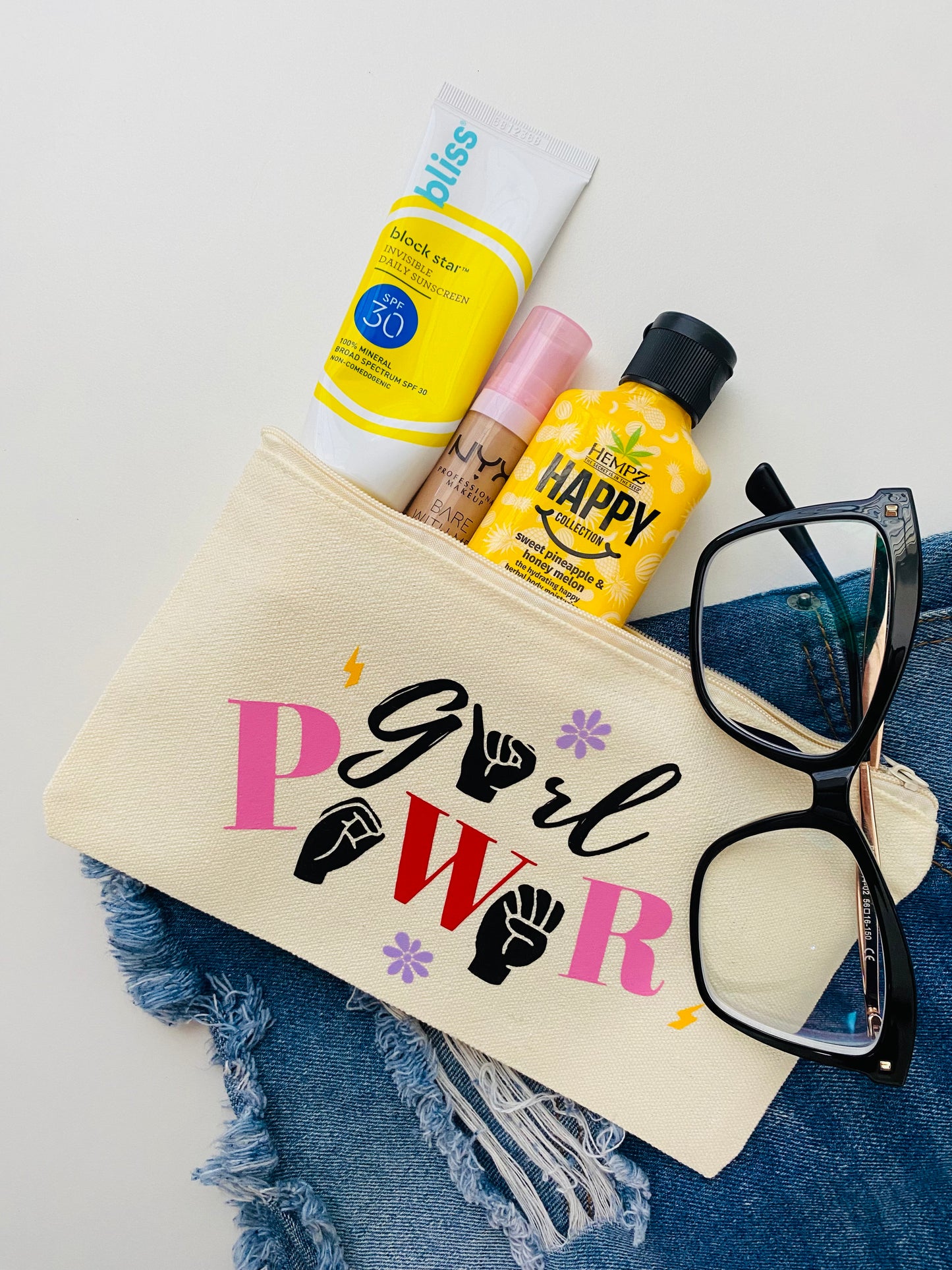 Girl Power Makeup Bag