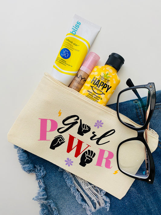 Girl Power Makeup Bag